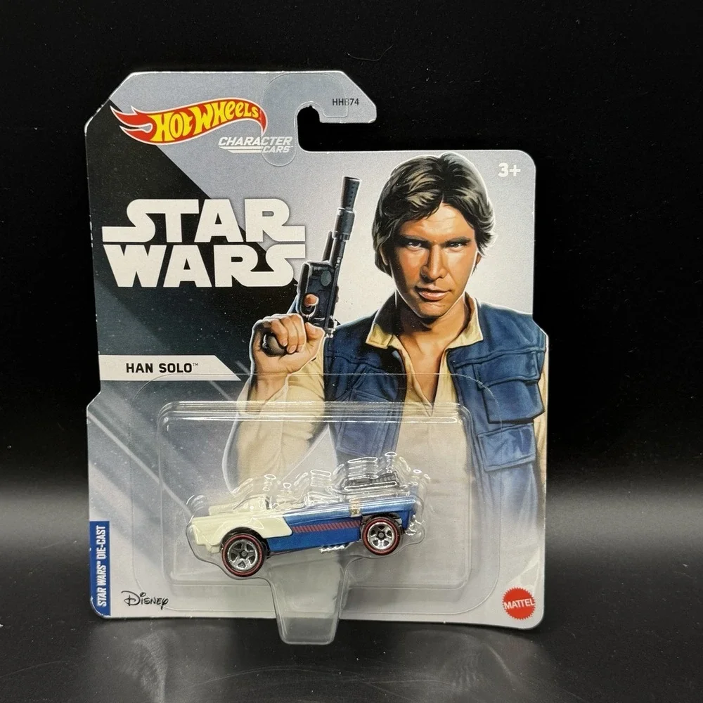 Hot Wheels Star Wars Character‎ Cars Han Solo & R2D2 Set/2